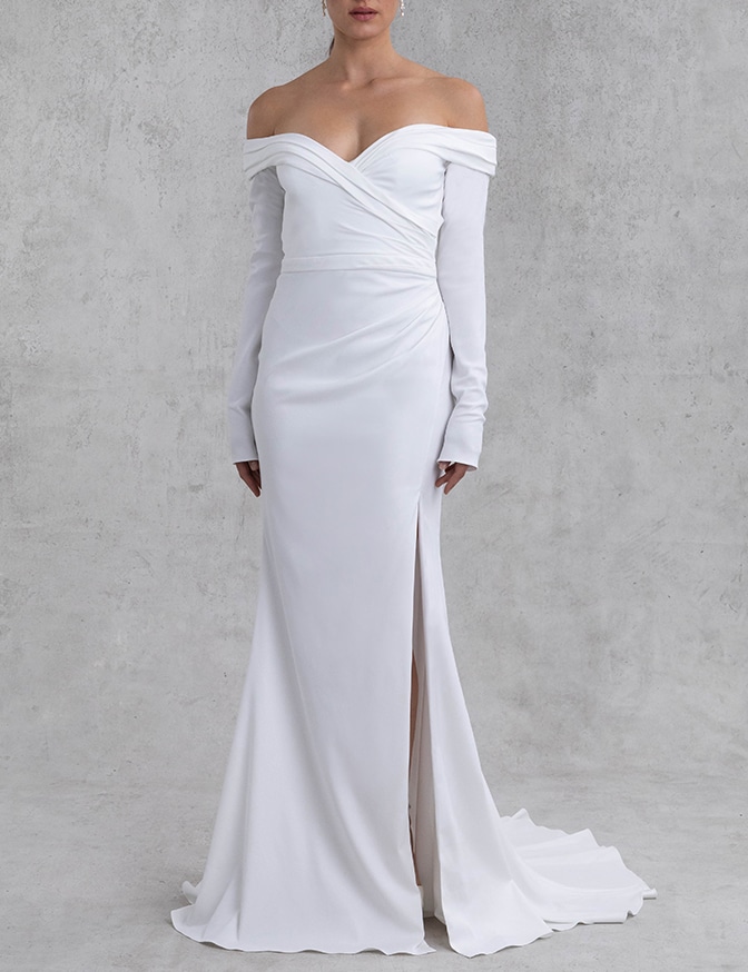 Alexandra Grecco Margaux - Matte Stretch Crepe